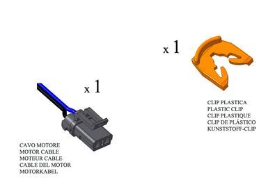 ELECTRIC LIFE Stikla pacelšanas mehānisms ZR PG23 L